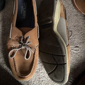 Sperry Men's Brown Leather Boat Shoes